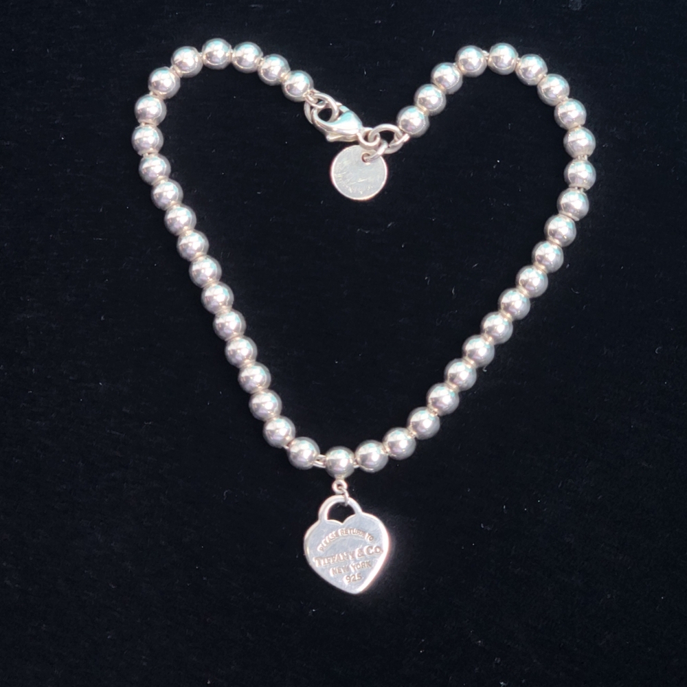 Tiffany Co Return To Tiffany Blue Heart Bracelet - Picture 7 of 14